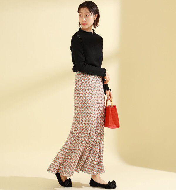 Ray BEAMS 「SEPTEMBER MOON / リボン バレエシューズ ソリッド」|バレエシューズ|