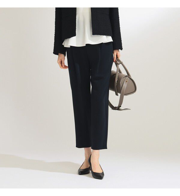 Demi-Luxe BEAMS 「トリアセ 1タック パンツ＊」|スラックス|