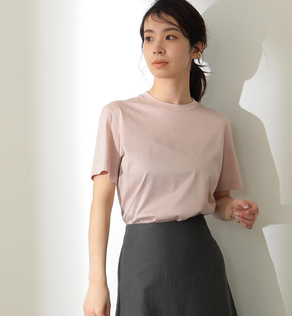 Demi-Luxe BEAMS 「SLOANE / コットン天竺  Tシャツ」|Tシャツ・カットソー|