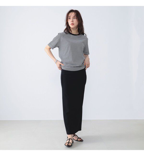 Demi-Luxe BEAMS 「SLOANE / コットン天竺  Tシャツ」|Tシャツ・カットソー|