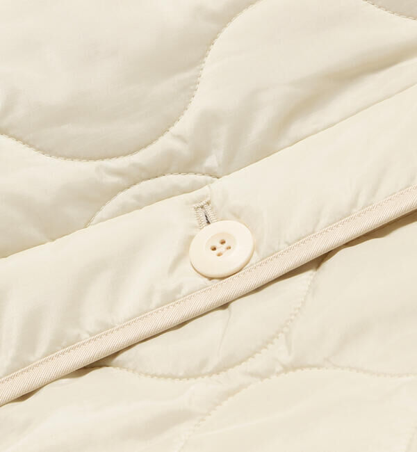 Ray BEAMS 「キルティング ノーカラー ブルゾン」|ブルゾン・スタジャン|