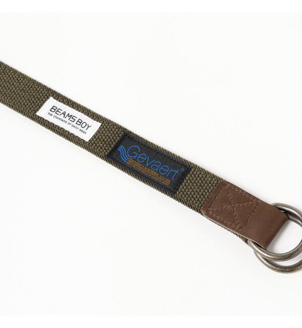 BEAMSBOY「GEVAERT BANDWEVERIJ / 30mm ソリッド ベルト 23FW」|ベルト|