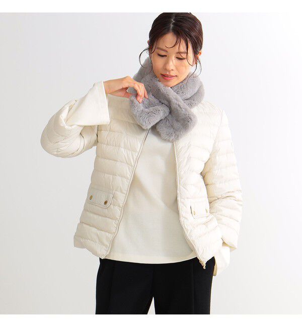 Demi-Luxe BEAMS 「【別注】TATRAS / ACACIA ノーカラー ライトダウンジャケット」|ブルゾン・スタジャン|