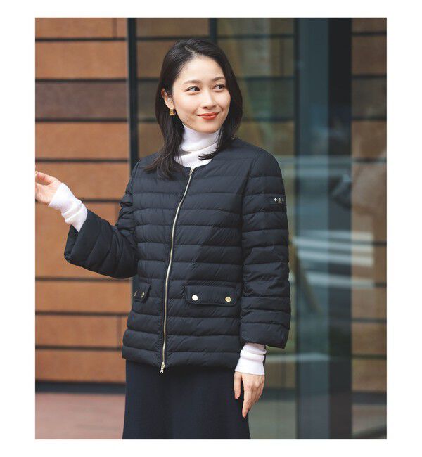 Demi-Luxe BEAMS 「【別注】TATRAS / ACACIA ノーカラー ライトダウンジャケット」|ブルゾン・スタジャン|