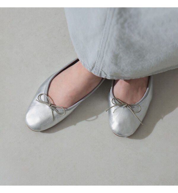 Demi-Luxe BEAMS 「バレエシューズ」|パンプス|SILVER
