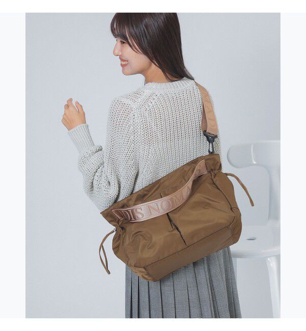 Demi-Luxe BEAMS 「NOMADIS / BASQUE M ショルダーバッグ」|トートバッグ|BEIGE