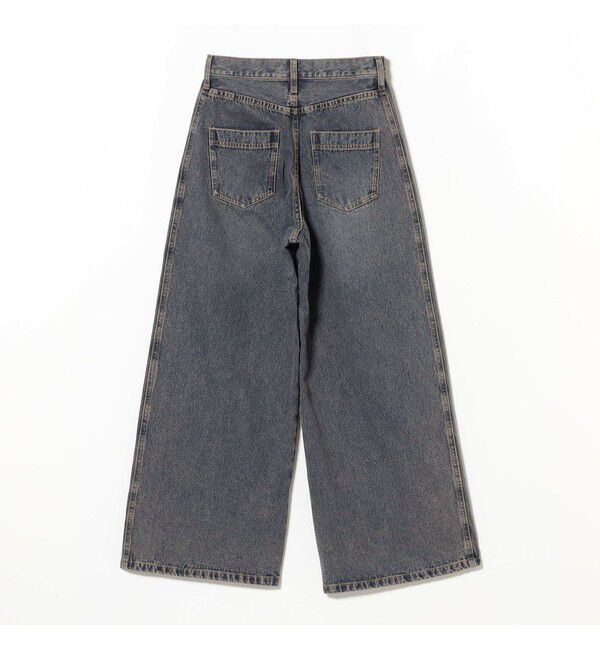 Ray BEAMS 「オーバーダイ デニム パンツ」|デニム|
