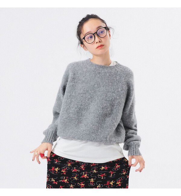 BEAMSBOY「【別注】Nor&rsquo;Easterly / シェットランド シャギー クルーネック 25FW」|ニット・セーター|