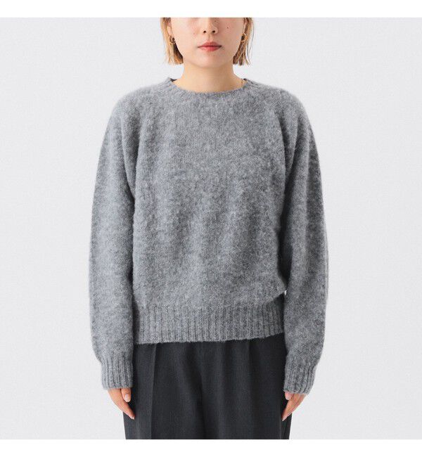 BEAMSBOY「【別注】Nor&rsquo;Easterly / シェットランド シャギー クルーネック 25FW」|ニット・セーター|