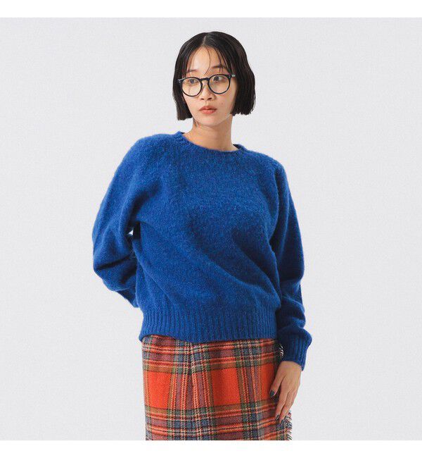 BEAMSBOY「【別注】Nor&rsquo;Easterly / シェットランド シャギー クルーネック 25FW」|ニット・セーター|