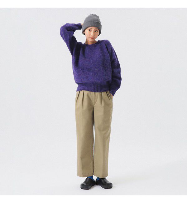 BEAMSBOY「【別注】Nor&rsquo;Easterly / シェットランド シャギー クルーネック 25FW」|ニット・セーター|