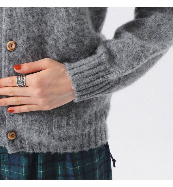 BEAMSBOY「【別注】Nor&rsquo;Easterly / シェットランド シャギー カーディガン 25F」|ニット・セーター|