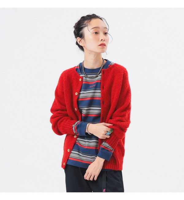 BEAMSBOY「【別注】Nor&rsquo;Easterly / シェットランド シャギー カーディガン 25F」|ニット・セーター|
