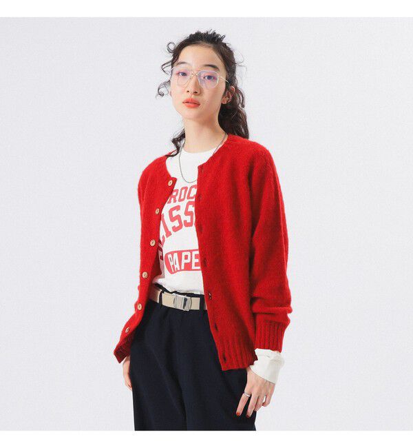 BEAMSBOY「【別注】Nor&rsquo;Easterly / シェットランド シャギー カーディガン 25F」|ニット・セーター|