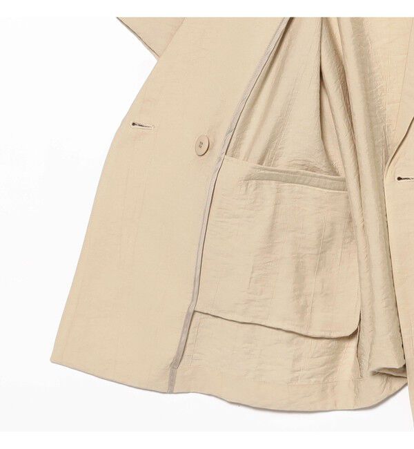 Ray BEAMS 「ダブルブレスト ハーフスリーブ ジャケット」|その他|