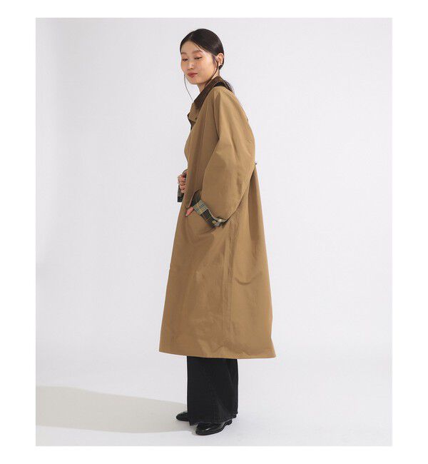 Demi-Luxe BEAMS 「【別注】BARBOUR / BURGHLEY ロングコート」|ダッフルコート|