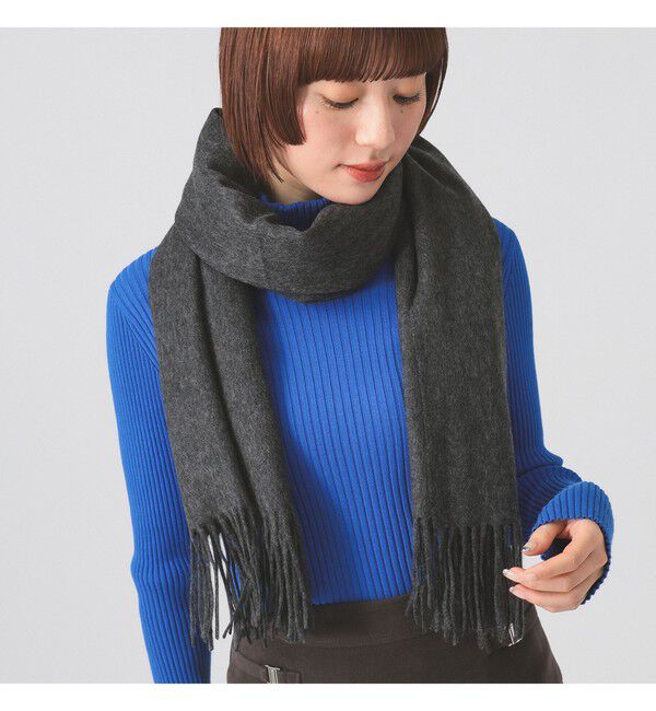 Ray BEAMS 「カシミヤ ストール 25AW」|ストール|CHARCOAL