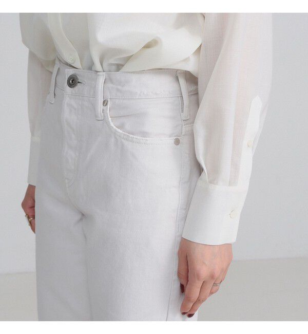 Demi-Luxe BEAMS 「upper hights / THE CECILIE BONE デニムパンツ」|デニム|