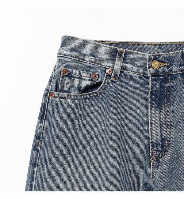 Demi-Luxe BEAMS 「B SIDES / LEROY MID RELAXED BOW デニムパンツ」|デニム|