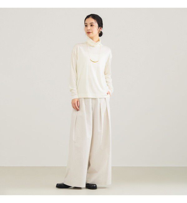 Demi-Luxe BEAMS 「【別注】SLOANE / ウール  タートルネック ロングスリーブ」|Tシャツ・カットソー|