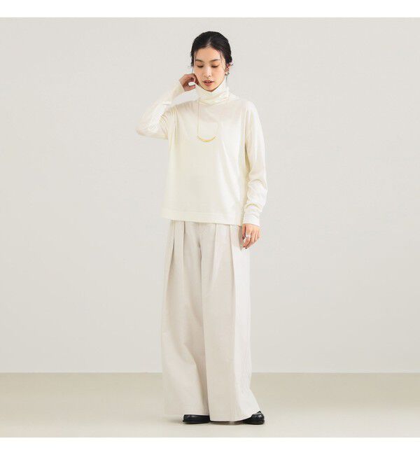 Demi-Luxe BEAMS 「【別注】SLOANE / ウール  タートルネック ロングスリーブ」|Tシャツ・カットソー|