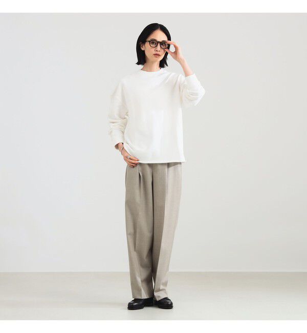 Demi-Luxe BEAMS 「【別注】SLOANE / 裏毛 クルーネック ロングスリーブ スウェット」|パーカー|