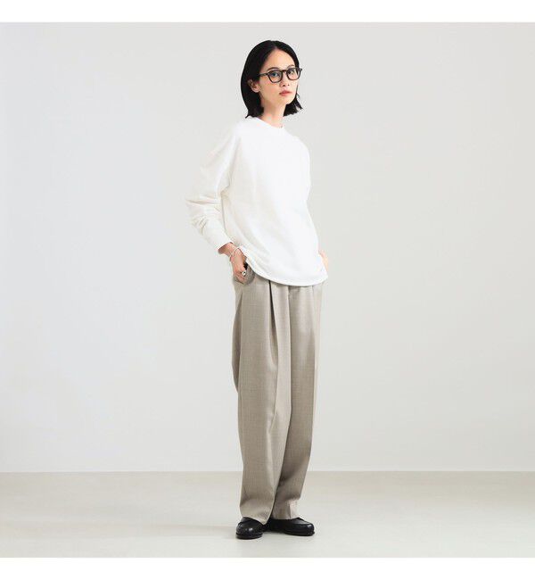 Demi-Luxe BEAMS 「【別注】SLOANE / 裏毛 クルーネック ロングスリーブ スウェット」|パーカー|