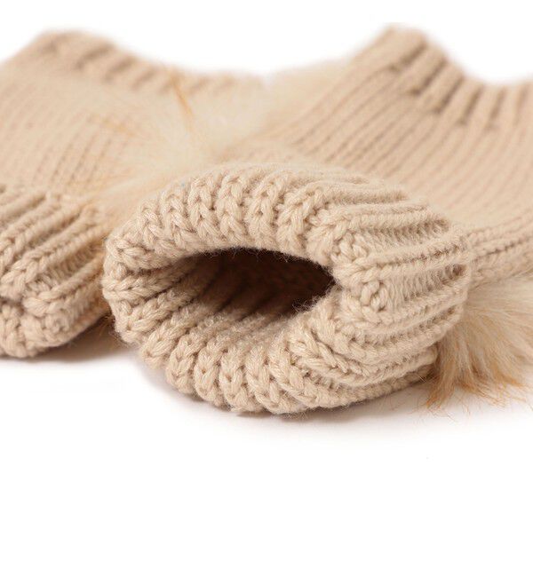 Ray BEAMS 「フェイクファー グローブ」|手袋|