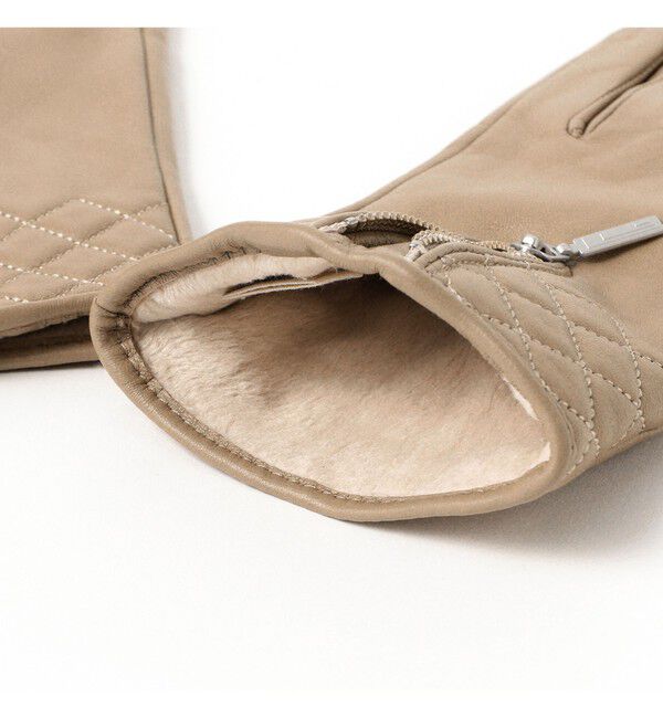 Ray BEAMS 「レザー グローブ 25AW」|手袋|