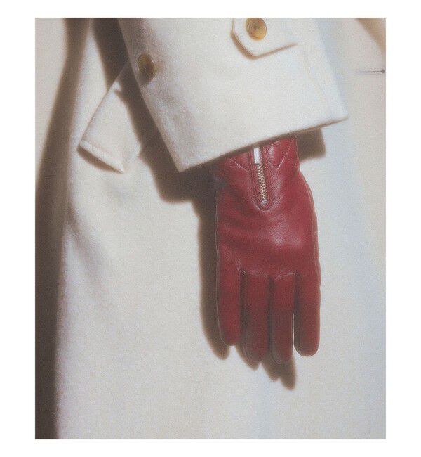 Ray BEAMS 「レザー グローブ 25AW」|手袋|
