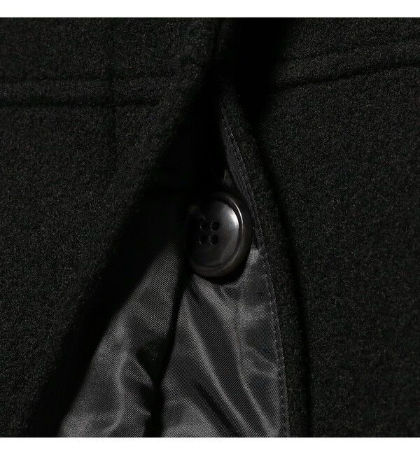 Ray BEAMS 「スタンドカラー シングル コート」|ダッフルコート|
