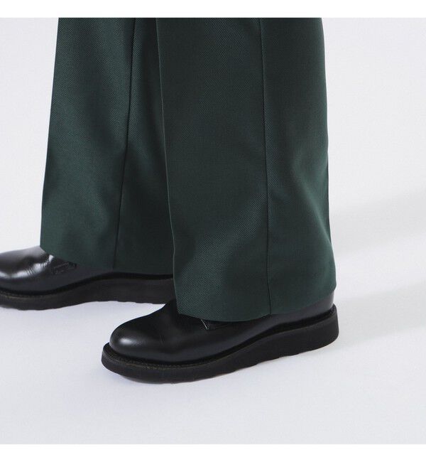 BEAMSBOY「ポリエステル ツイル スラックス」|スラックス|