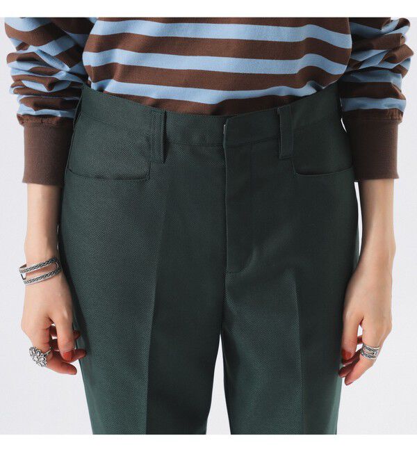 BEAMSBOY「ポリエステル ツイル スラックス」|スラックス|