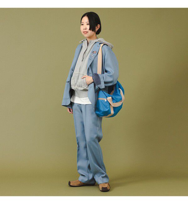 BEAMSBOY「ポリエステル ツイル スラックス」|スラックス|