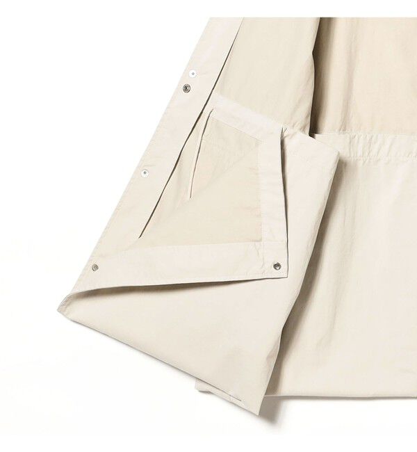 BEAMSBOY「コットン ナイロン ヘム アジャスト コート」|ダッフルコート|