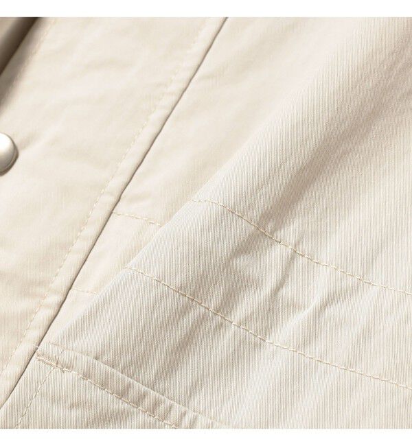 BEAMSBOY「コットン ナイロン ヘム アジャスト コート」|ダッフルコート|