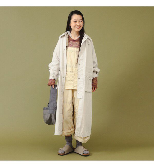 BEAMSBOY「コットン ナイロン ヘム アジャスト コート」|ダッフルコート|