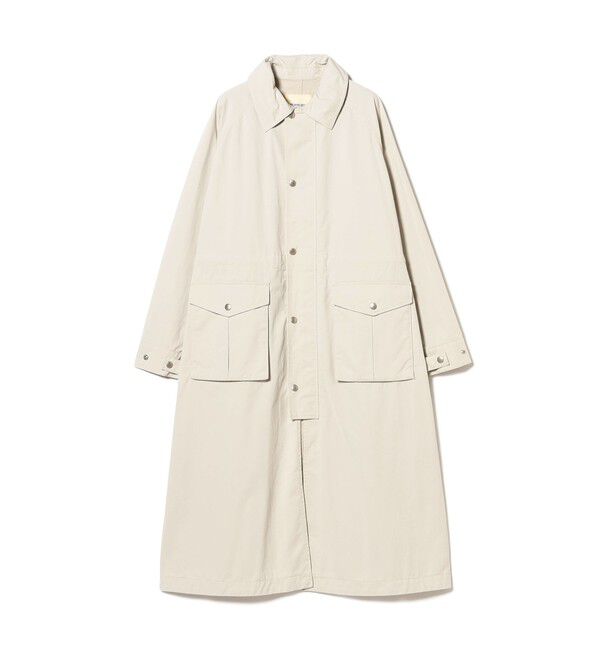 BEAMSBOY「コットン ナイロン ヘム アジャスト コート」|ダッフルコート|