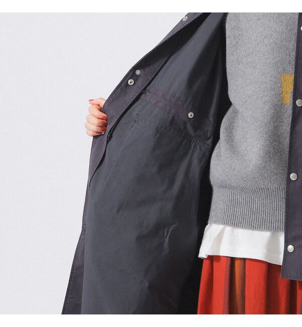 BEAMSBOY「コットン ナイロン ヘム アジャスト コート」|ダッフルコート|
