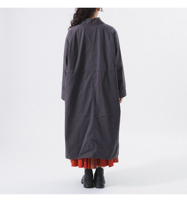 BEAMSBOY「コットン ナイロン ヘム アジャスト コート」|ダッフルコート|