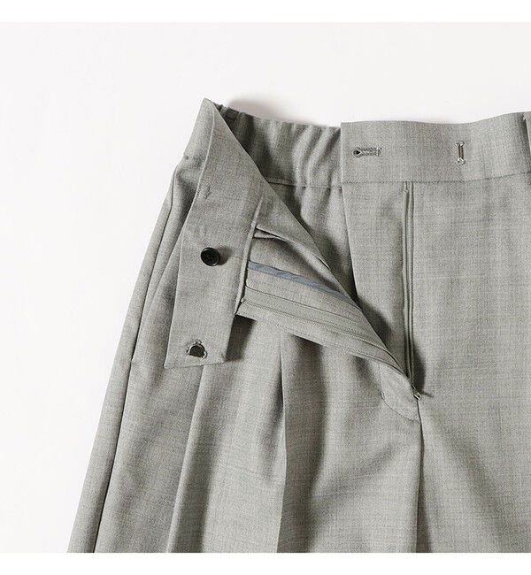 Demi-Luxe BEAMS 「エディター東原妙子 &times; Demi-Luxe BEAMS / ツイル イージー ストレート パンツ」|チノ|