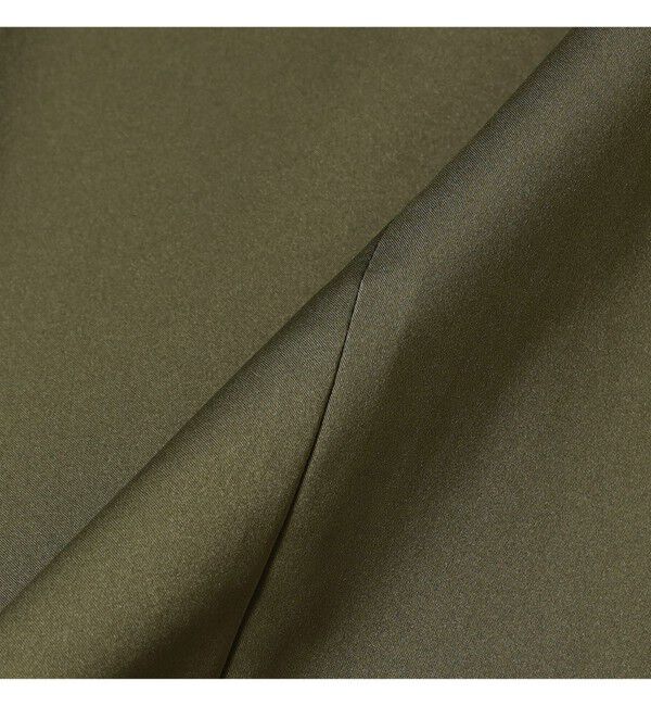 Demi-Luxe BEAMS 「エディター東原妙子 &times; Demi-Luxe BEAMS / シャイニー ポケット ショートブルゾン」|ブルゾン・スタジャン|