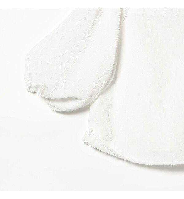 Demi-Luxe BEAMS 「エディター東原妙子 &times; Demi-Luxe BEAMS / 2WAY ジャカード ブラウス」|シャツ・ブラウス|