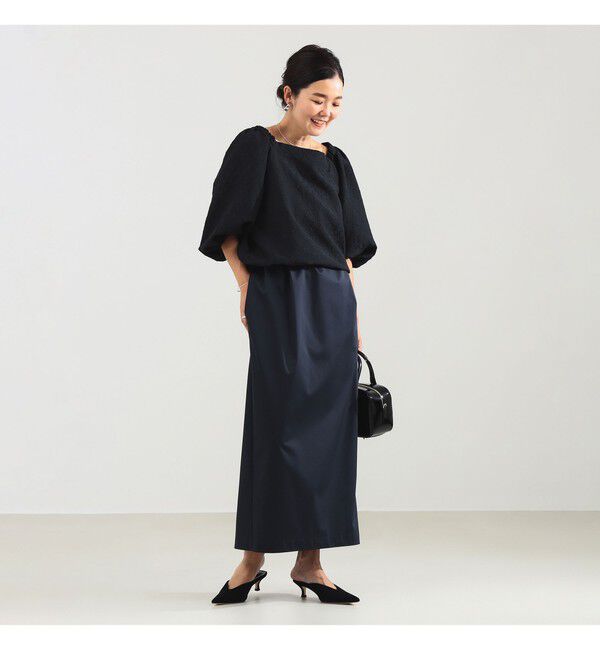 Demi-Luxe BEAMS 「エディター東原妙子 &times; Demi-Luxe BEAMS / 2WAY ジャカード ブラウス」|シャツ・ブラウス|