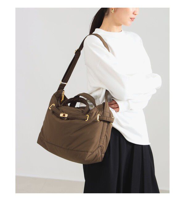 Demi-Luxe BEAMS 「【別注】sita parantica / メッセンジャー バッグ」|トートバッグ|LIGHT.BROWN