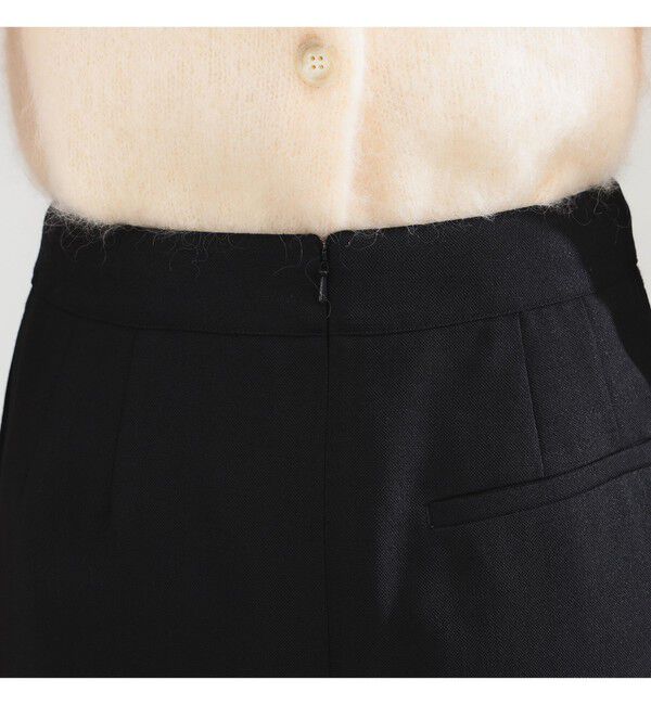 Demi-Luxe BEAMS 「フリンジ  Iライン スカート」|スカート|