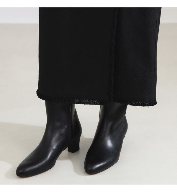 Demi-Luxe BEAMS 「フリンジ  Iライン スカート」|スカート|