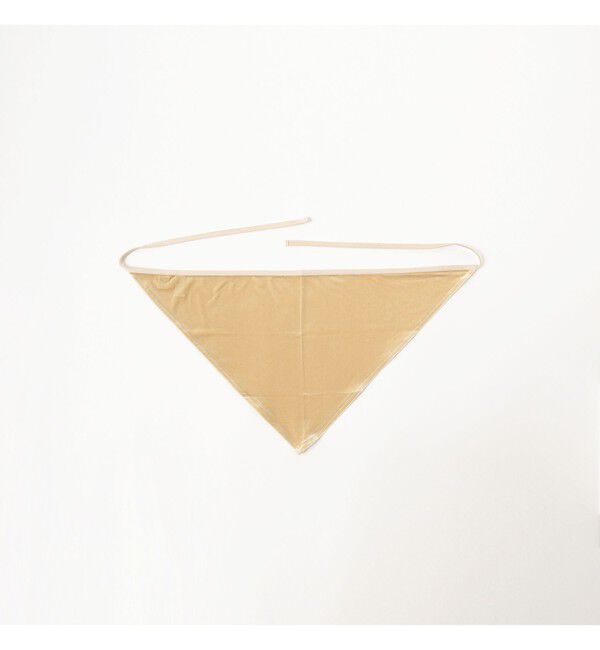 Ray BEAMS 「ベロア ヘッド スカーフ」|その他|