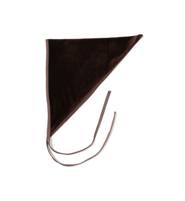 Ray BEAMS 「ベロア ヘッド スカーフ」|その他|