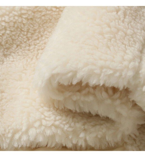 Ray BEAMS 「ボア ビッグ ポケット ハーフ コート」|ダッフルコート|